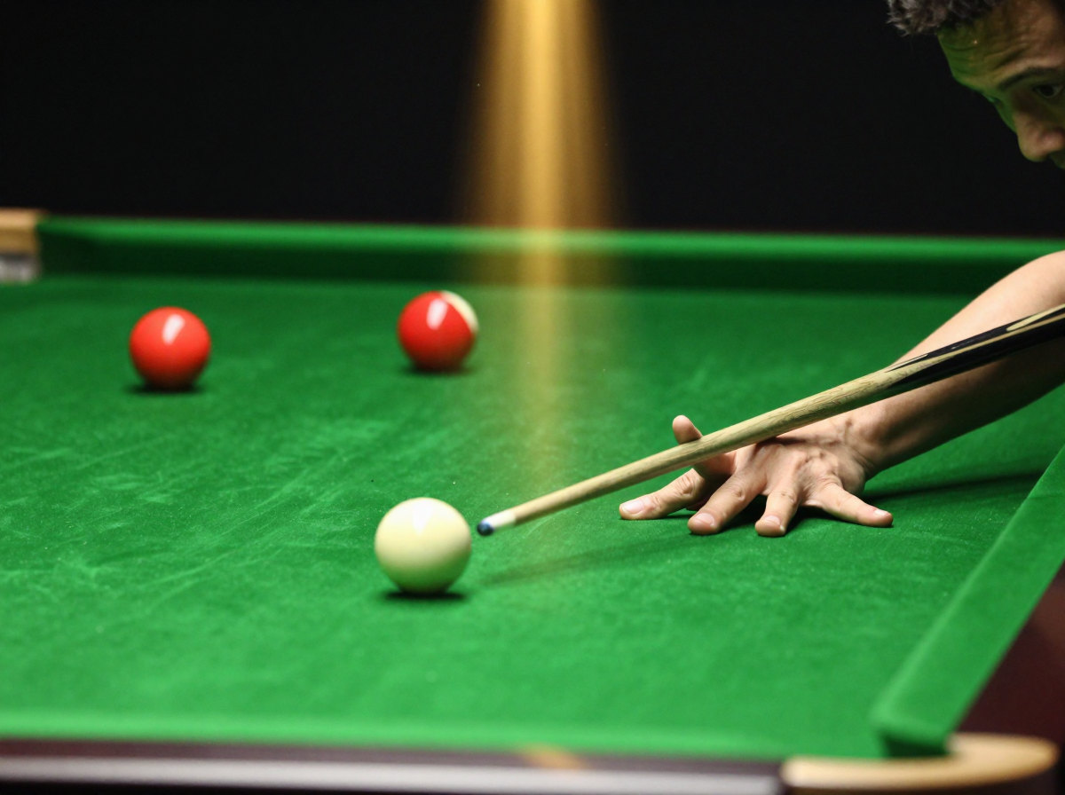 Snooker King brand ambience - the break shot, the moment every session on the floor begins